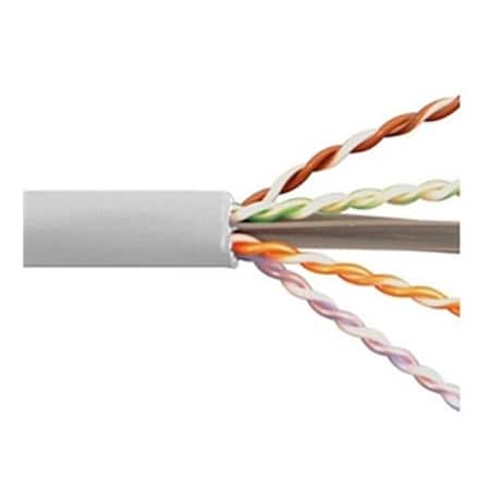 Icc ABR6AWH 1000 ft. Cat 6A 650 UTP 23G AWG 4P CMR Solid Cable, White ICCABR6AWH